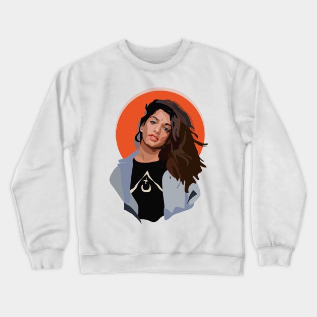 M.I.A Crewneck Sweatshirt by annamckay